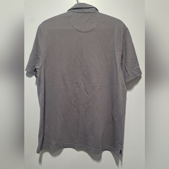 Men's Gray Polo Shirt Med - Picture 2 of 3